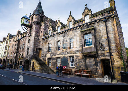 Mautstelle Edinburgh, Schottland Stockfoto