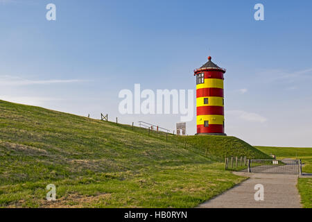 Pilsum Leuchtturm Stockfoto