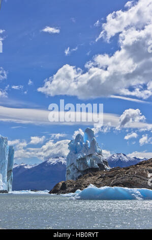 Patagonien, Perito Moreno Gletscher Stockfoto