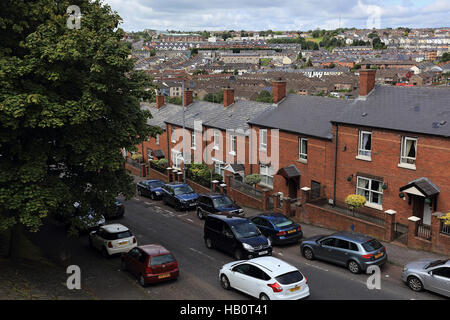 Bogside, Londonderry, Nordirland, Vereinigtes Königreich Stockfoto