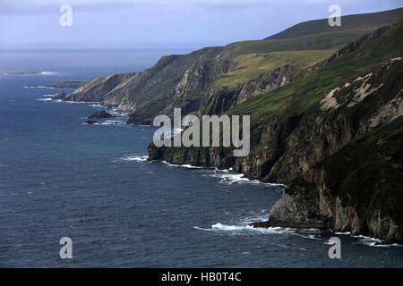 Slieve League (Sliabh Liag), Donegal, Irland Stockfoto