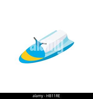 Jet Ski isometrische 3D-Symbol Stock Vektor