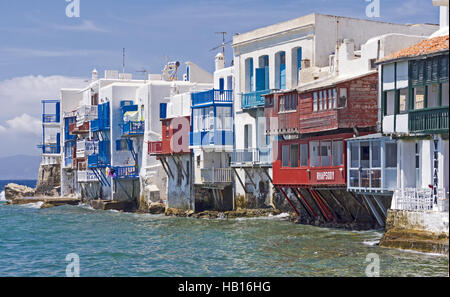 Klein-Venedig, Mykonos Stockfoto