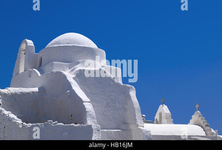 Kirche Panagia Paraportiani Stockfoto