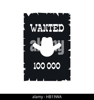 Steckbrief-Symbol Stock Vektor