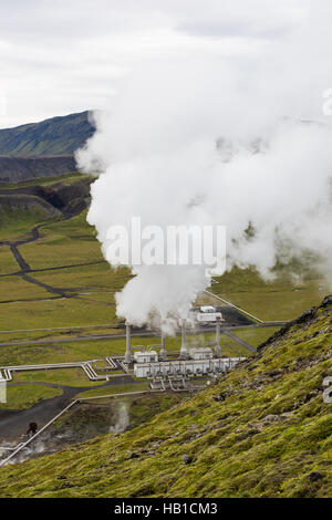 Hengill - Island- Stockfoto