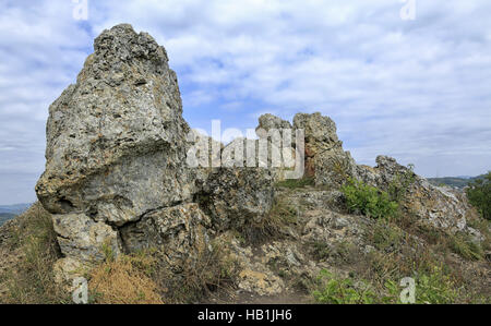 Goldenes Haus in Tihany Stockfoto