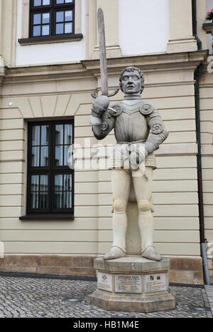 Impressionen aus Magdeburg-Roland Zu Magdeburg Stockfoto