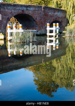 Sonning Brücke, Themse, Sonning nr Reading, Berkshire, England, UK, GB. Stockfoto