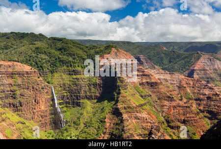 Waimea Canyon Kauai Island Hawaii Stockfoto