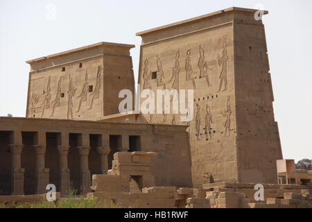 Philae Tempel Stockfoto