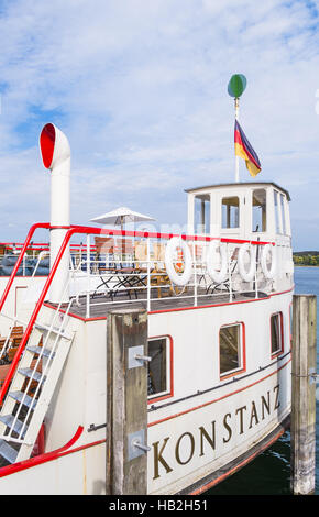 Motorschiffen Konstanz, Konstanz, Bodensee Stockfoto