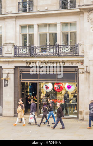 Karl Lagerfeld store Stockfoto