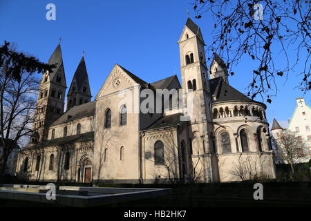 Koblenz-Basilika St. Kastor Stockfoto