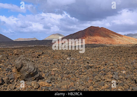 In der natürlichen park Los Volcanes Stockfoto