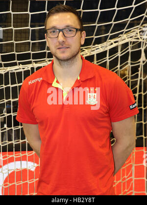 Andreas Rojewski (SC Magdeburg) Stockfoto