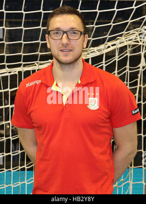 Andreas Rojewski (SC Magdeburg) Stockfoto