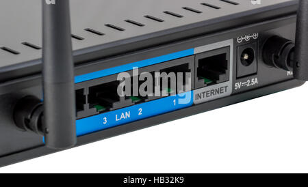 Drahtlose Internet Netzwerk WLAN-router Stockfoto