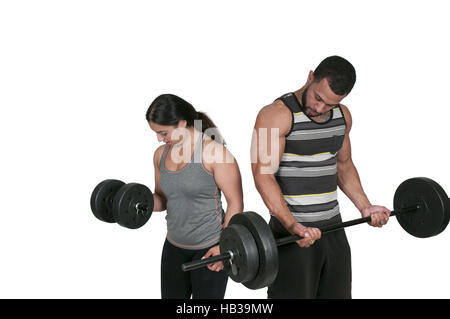 Personal Trainer Stockfoto