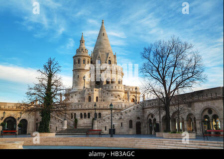 Fischerbastei in Budapest, Ungarn Stockfoto