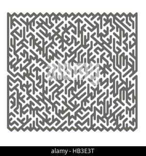 Labyrinth. Kinder Labyrinth Stockfoto