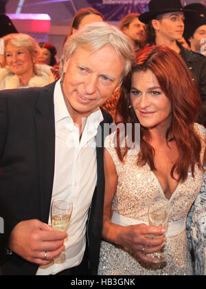 Andrea Berg mit Ehemann Uli Ferber Stockfoto