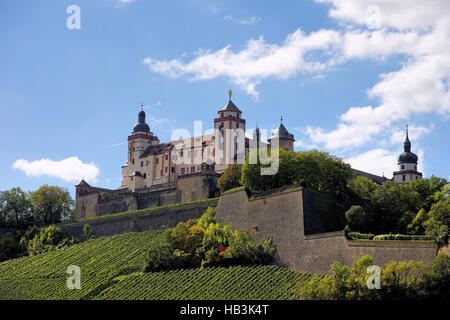 Festung Marienberg Würzburg Stockfoto