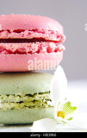 Macarons Stockfoto