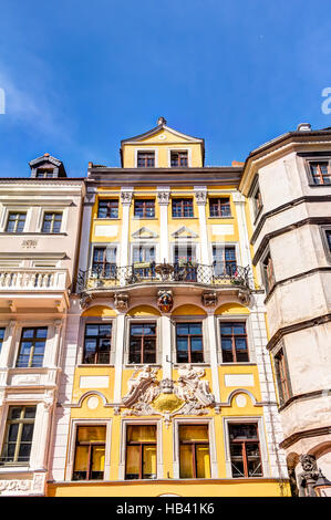 Altstadthaus in Görlitzer Stockfoto