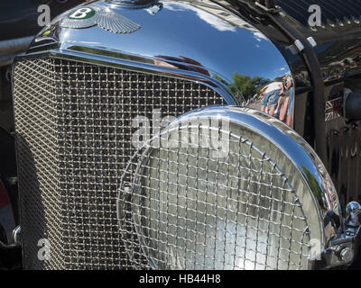 Bentley Speed Six headlight Stockfoto