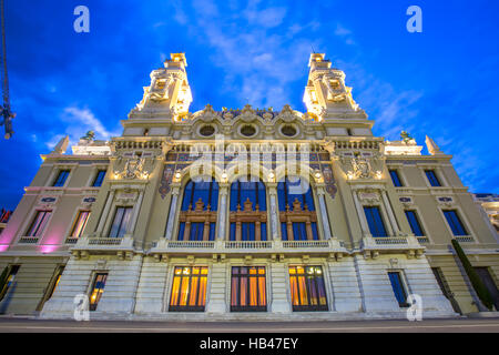 Opernhaus-Monaco Stockfoto