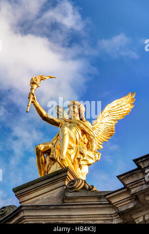 Statue auf dem Albertinum Stockfoto