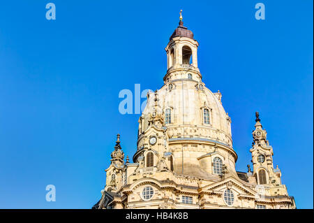 Frauenkirche in Dresden Stockfoto