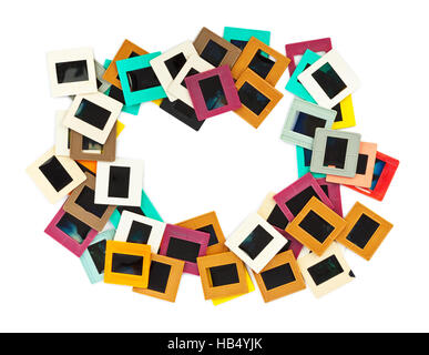 Bilderrahmen für Folie Stockfoto