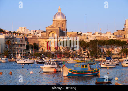 Kirche St. Joseph in Kalkara, Malta Stockfoto