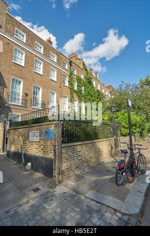 Cheyne Weg, Chelsea embankment Stockfoto