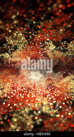 Bunte Sterne Stockfoto