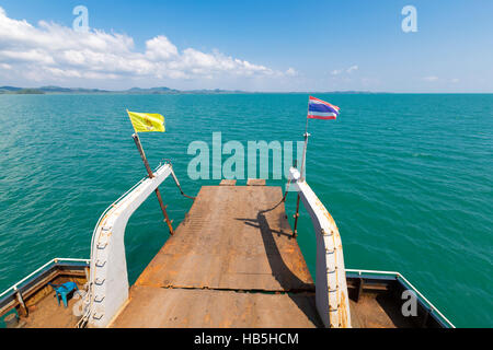 Fähre auf die Insel Koh Chang in der Provinz Trat. Thailand Stockfoto