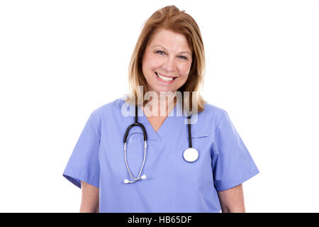 mittleren Alter Ärztin Stockfoto