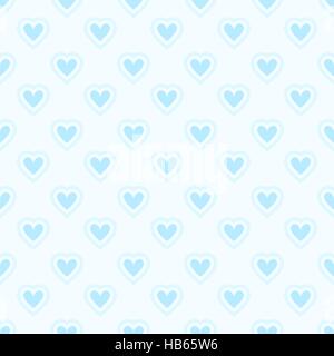 Baby Herzen Musterdesign Verpackung Papierhintergrund im Vektor-format Stock Vektor