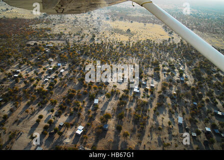 Aerial Landschaft in Afrika Namibia Stockfoto