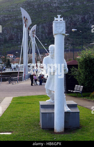 João Gonçalves Zarco-Denkmal Stockfoto