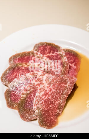 Wagyu Rindfleisch Stockfoto