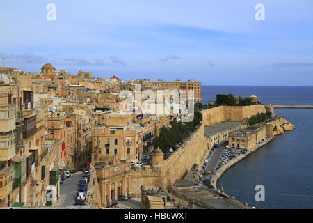 Hauptstadt von Malta Valletta Stockfoto