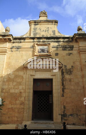 Straße in Valletta, Malta Stockfoto