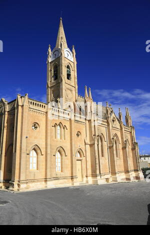 Our Lady of Lourdes Kapelle Mgarr Gozo Stockfoto