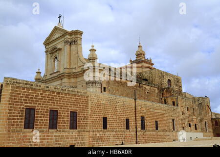 Kathedrale Mariä Himmelfahrt von Gozo, Malta Stockfoto