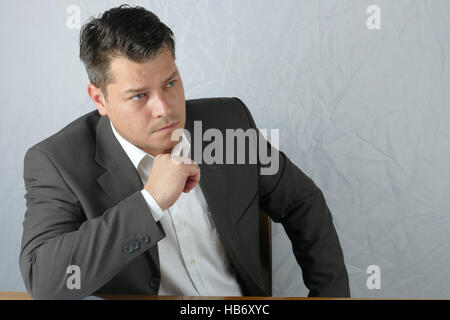 Junges Unternehmen Mann Porträt Stockfoto