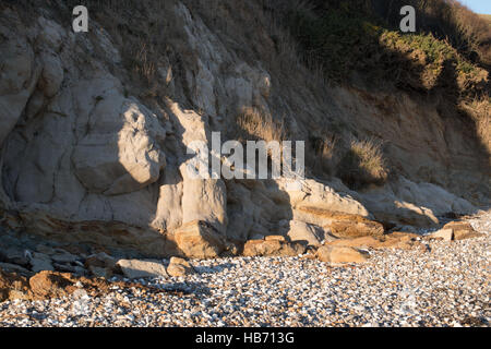 Wealden Felsen, Swanage, Dorset, Großbritannien Stockfoto