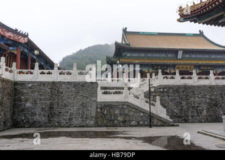 Tianmen-Berg-Tempel-Architektur Stockfoto